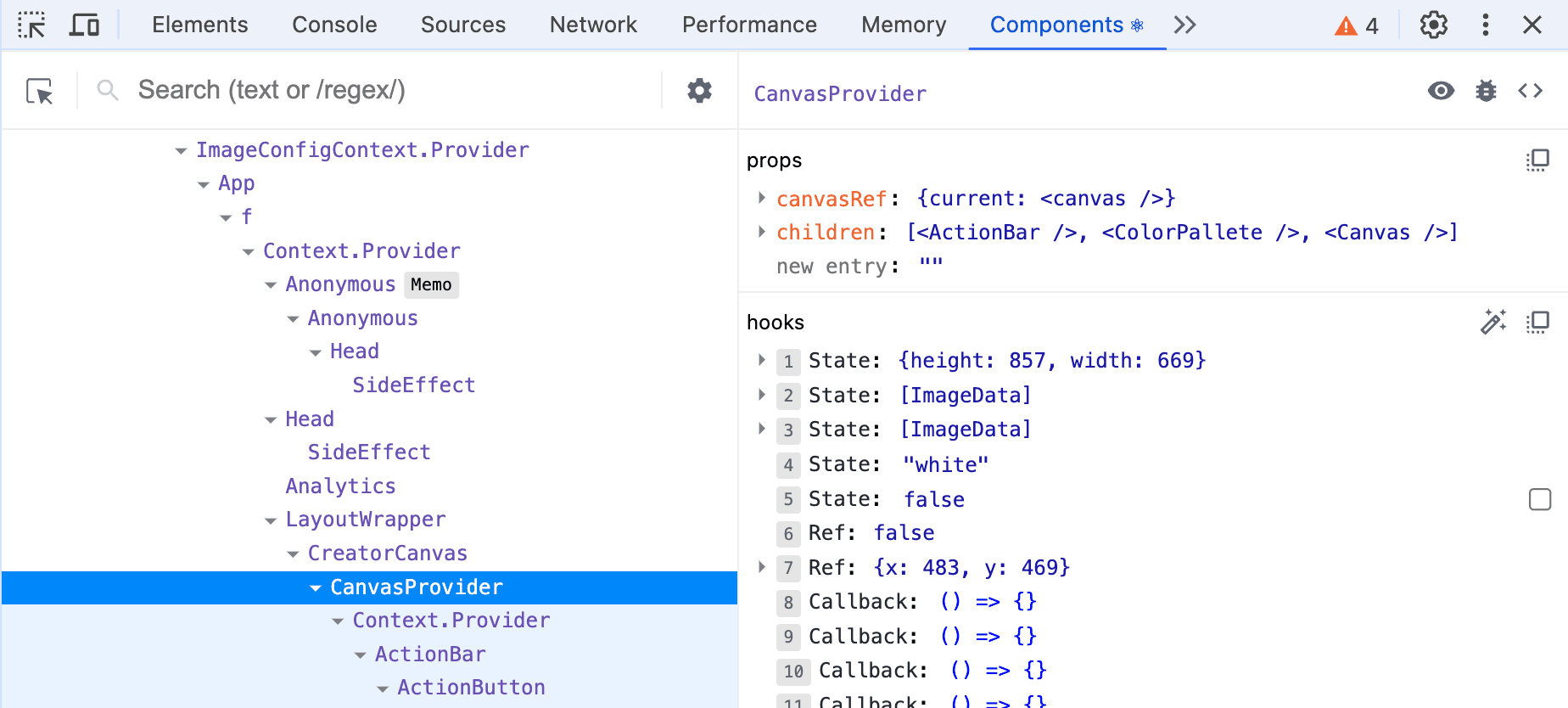 react devtools